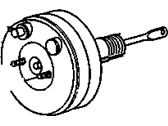 OEM 1984 Chevrolet Corvette Power Brake Booster Assembly - 14046849