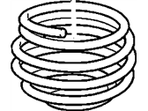 OEM 1993 Cadillac DeVille Front Springs - 22078113