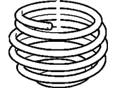 OEM 1998 Pontiac Bonneville Front Springs - 22078100
