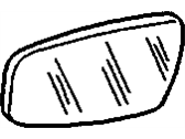 OEM 1999 Chevrolet Lumina Mirror, Outside Rear View(Reflector Glass) - 12522236