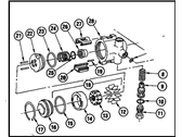 OEM Oldsmobile 98 Seal Kit - 26011973