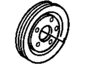 OEM 1997 Chevrolet Lumina Front Brake Rotor Assembly - 19245461