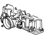 OEM 1997 Pontiac Sunfire Manifold Asm-Upper Intake (W/ Throttle Body) - 17096169