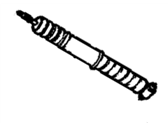 OEM Oldsmobile Regency Tube Asm-Compressor To LH Shock - 10005354