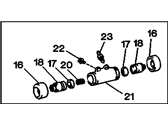 OEM 1986 Chevrolet Nova Cylinder Asm, Rear Wheel(RH) - 94843772