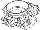 OEM 2000 GMC C3500 Fuel Injection Air Meter Body - 17113654