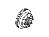 OEM GMC G2500 Disc Brake Rotor (W/Exciter Ring) - 15674441