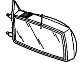 OEM Pontiac Sunbird Mirror Asm, Outside Rear View - 17800698