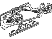 OEM 1999 Cadillac DeVille Module Asm-Front Side Door Locking System (W/ Window Regulator) - 16637836