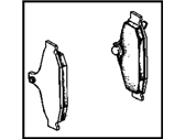 OEM Pontiac Firebird Pad Kit, Rear Disc Brake - 10132836