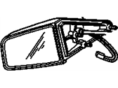 OEM Cadillac DeVille Mirror Asm-Outside Rear View LH Electric/Def *Paint To Mat - 25611104