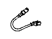 OEM Oldsmobile Cutlass Salon Hose Asm-Rear Brake - 9761251