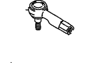 OEM 1987 Chevrolet Sprint End Kit, Steering Linkage Tie Rod Outer - 91175475