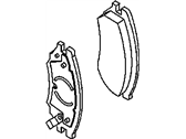 OEM 1997 Saturn SW2 Pad Kit, Rear. Disc Brake. - 21013126
