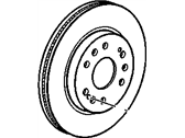 OEM 2014 Cadillac Escalade Rotor - 22950037