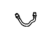 OEM Chevrolet Prizm Hose, Rear Brake - 94856336