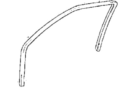 Hyundai 82120-22010-FY Weatherstrip Assembly-Front Door Opening, RH