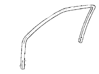 Hyundai 82110-22000-FY Weatherstrip-Door Body Side