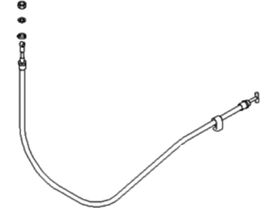 Hyundai 59750-39700 Cable Assembly-Parkng Brake