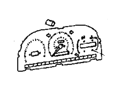 Hyundai 94210-24020 SPEEDOMETER Assembly(Mph)