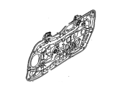 Hyundai 82481-3X301 Front Right-Hand Door Module Panel Assembly