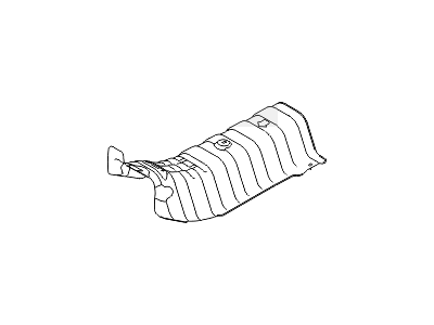 Hyundai 28791-3X000 Panel-Heat Protector, Front