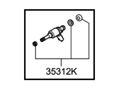 Hyundai 35310-2GTA0 Injector Assembly-Fuel