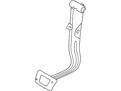 Kia 32810C1100 Pedal-Brake