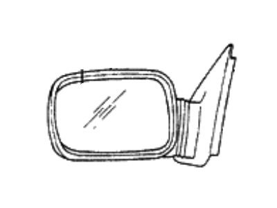 Hyundai 87606-21350 Mirror Assembly-Rear View Outside RH(Fla