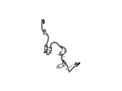 Hyundai 59910-3V500 Sensor Assembly-Abs Real Wheel , LH