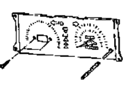 Hyundai 94210-33060 SPEEDOMETER Assembly(Mph)