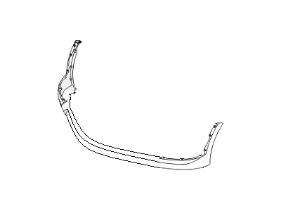 Hyundai 86512-3J000 Cover-Front Bumper, Lower