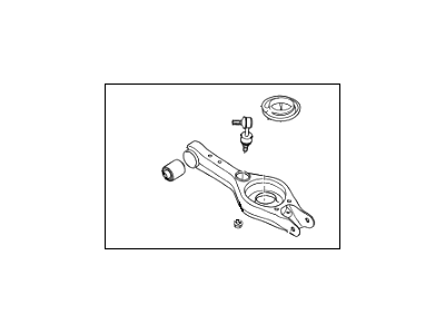 Hyundai 55220-3Q110 Arm Complete-Rear Lower, RH