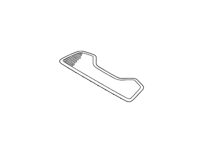 Hyundai 85650-F3000-TRY Grille Assembly-Woofer