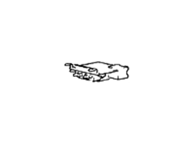 Hyundai 97271-29000 Air Conditioner & Recirculation Switch Pcb Assembly