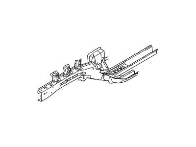Hyundai 64602-B8700 Member Assembly-Front Side, RH
