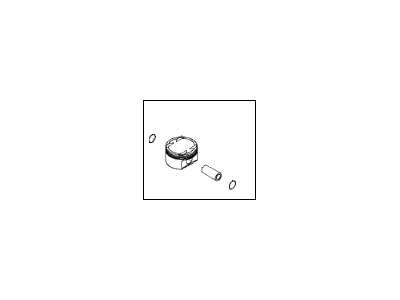 Kia 230413CAA1 Piston & Pin Assembly