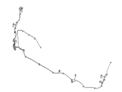 Hyundai 91890-S8210 WIRING HARNESS-FR BUMPER