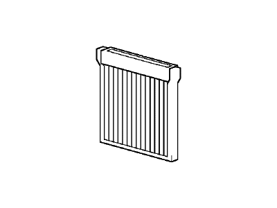 Hyundai 97227-38000 Core & Seal Assembly-Heater