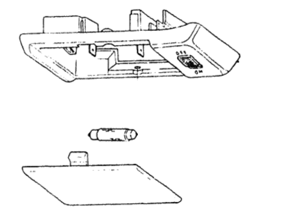 Hyundai 92800-21010-AV Lamp Assembly-Room