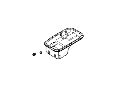 Hyundai 21510-23030 Pan Assembly-Engine Oil