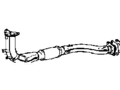 Hyundai 28610-22702 Front Exhaust Pipe