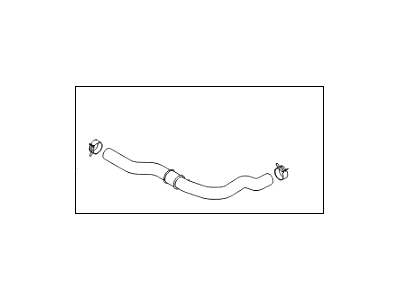 Hyundai 25414-3Q000 Hose-Radiator, Upper