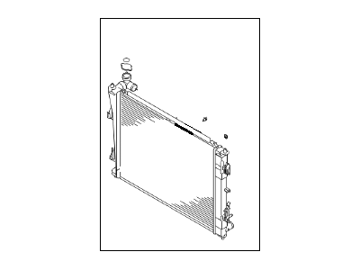 Hyundai 25310-3R501 Radiator Assembly
