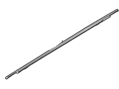 Hyundai 83220-A5000 Weatherstrip Assembly-Rear Door Belt Outside RH