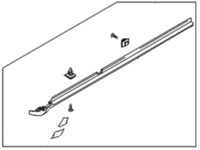 Hyundai 87752-2E000 Moulding Assembly-Side Sill, RH