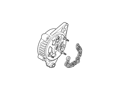 Kia 373602E800 Rectifier Assembly-Generator
