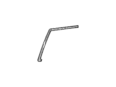 Hyundai 83860-33000 Moulding Assembly-Rear Door Frame, RH