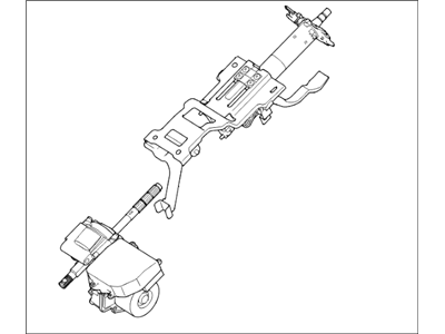 Hyundai 56310-2L000 Column & Shaft Assembly-Steering