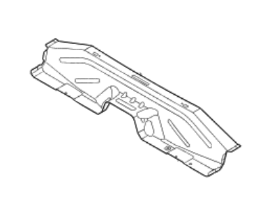 Hyundai 65612-G7000 Member Assembly-Rear Floor Front Cross Complete